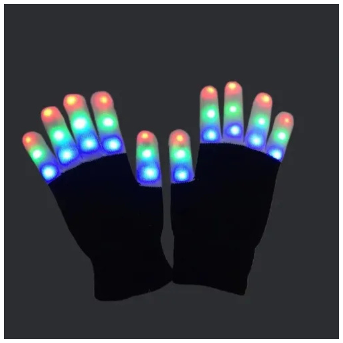 GUANTES LUMINOSOS MULTICOLOR GLOWHAND™ 🎁 ¡ILUMINA CADA MOVIMIENTO!